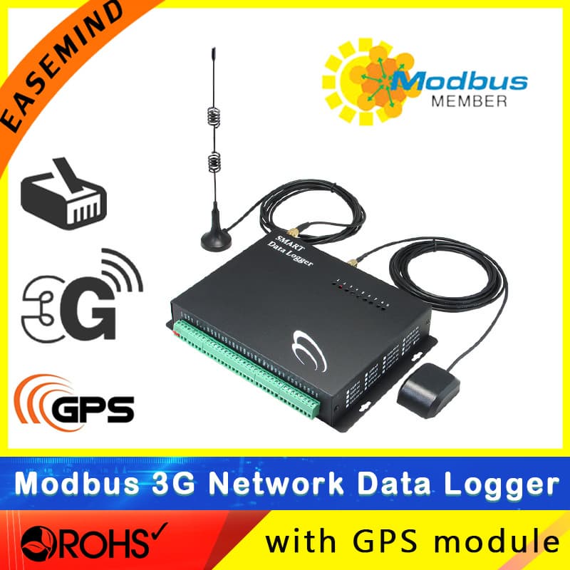Modbus 3G Network Data Logger with GPS module